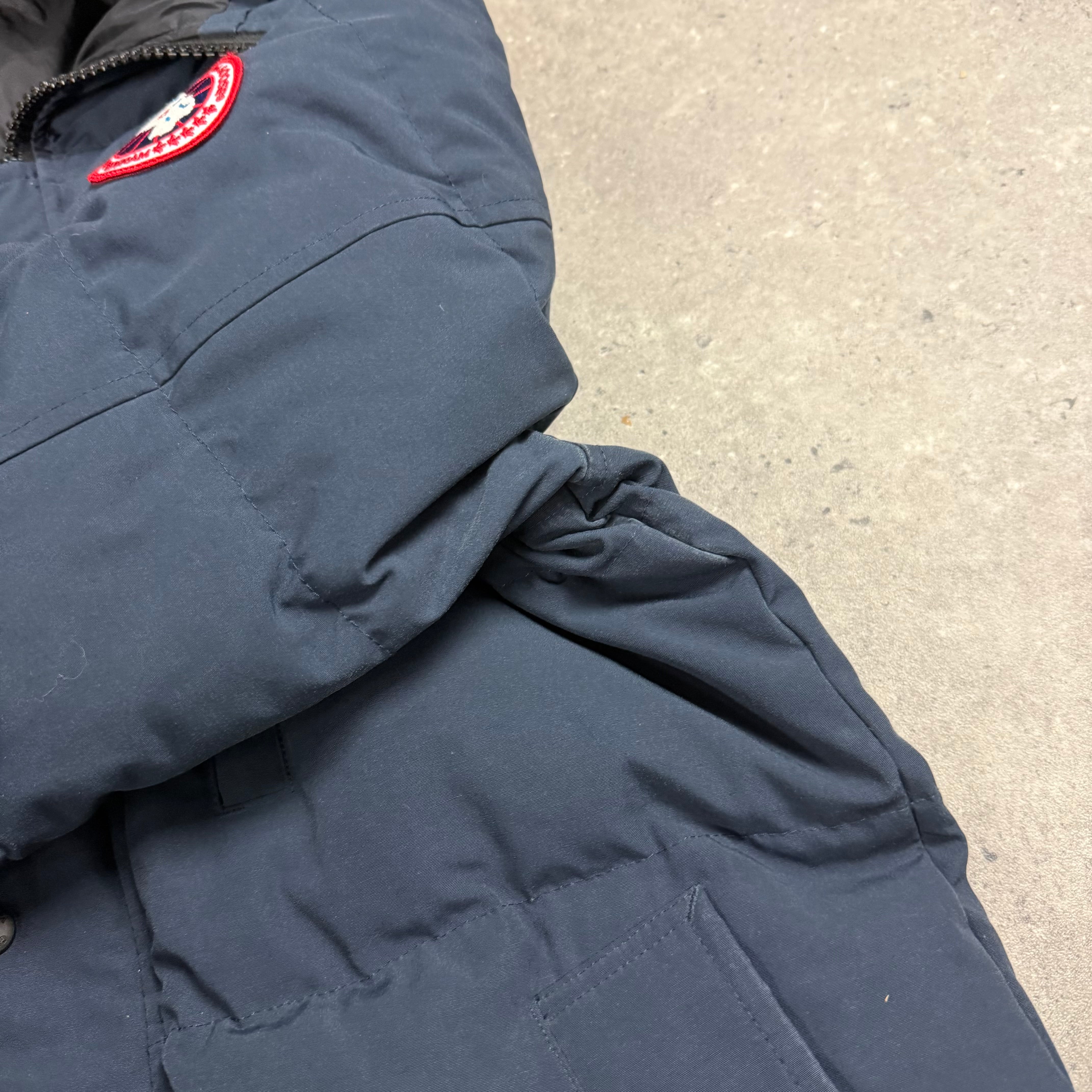 CANADA GOOSE CARSON PARKA NAVY - (S)