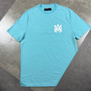 AMIRI MA LOGO T-SHIRT - BABY BLUE