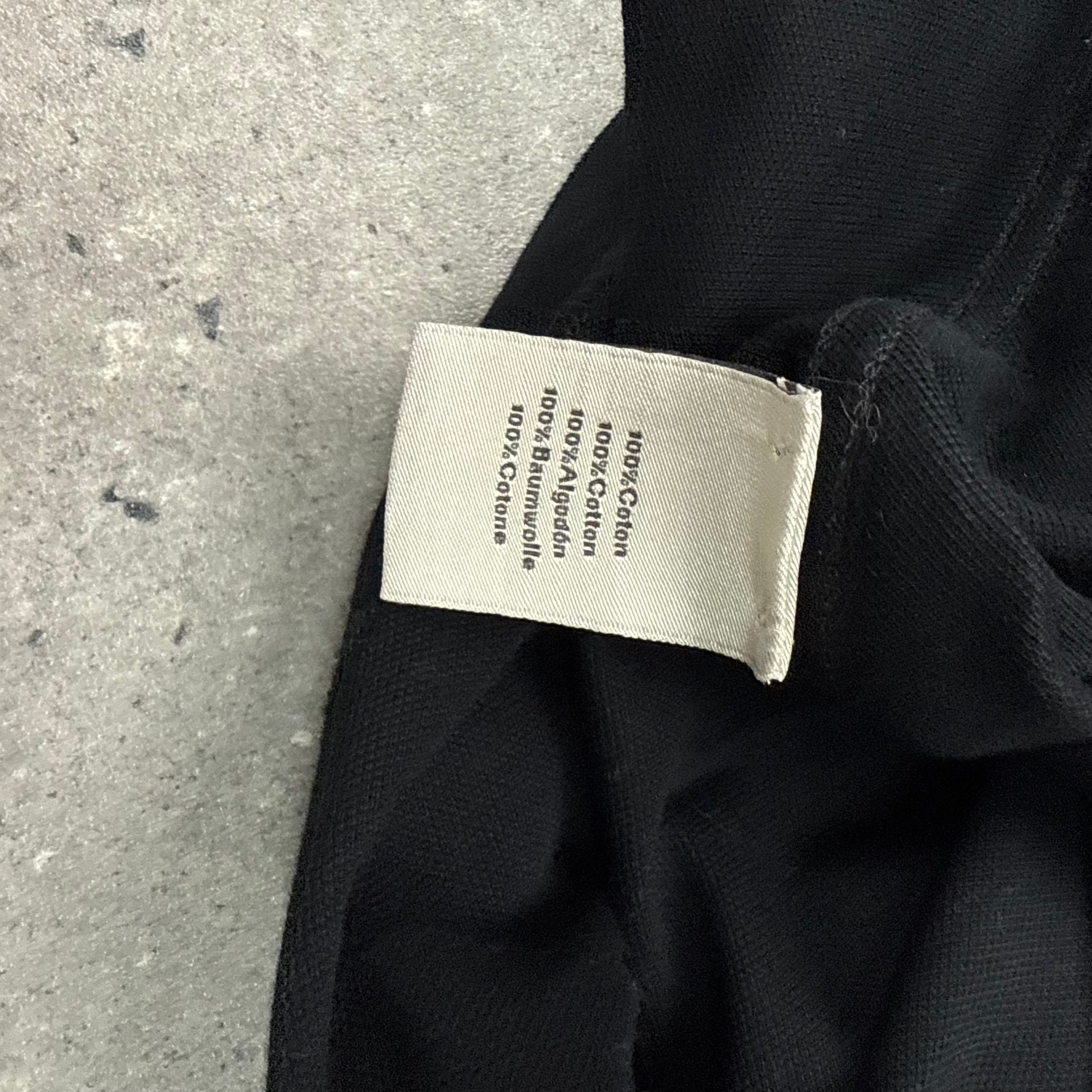 HERMES “H” POLO T-SHIRT BLACK - (S)