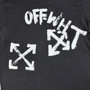 OFF WHITE T-SHIRT BLACK - (XL)
