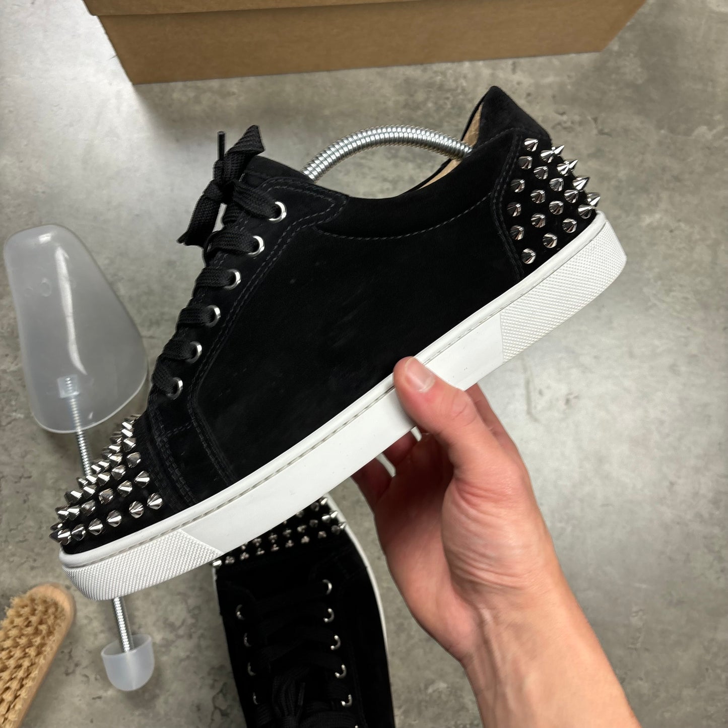 LOUBOUTIN LOW TRAINERS (FITS 9-10)