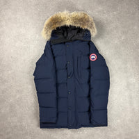 CANADA GOOSE CARSON PARKA NAVY - (XL)