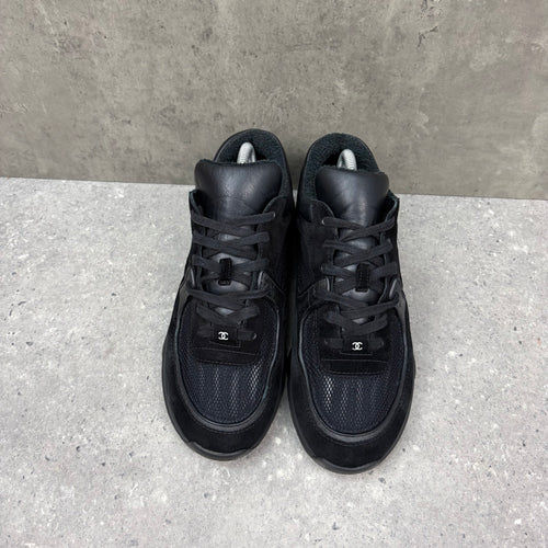 CHANEL RUNNERS BLACK -  (EU40.5 / UK6.5)