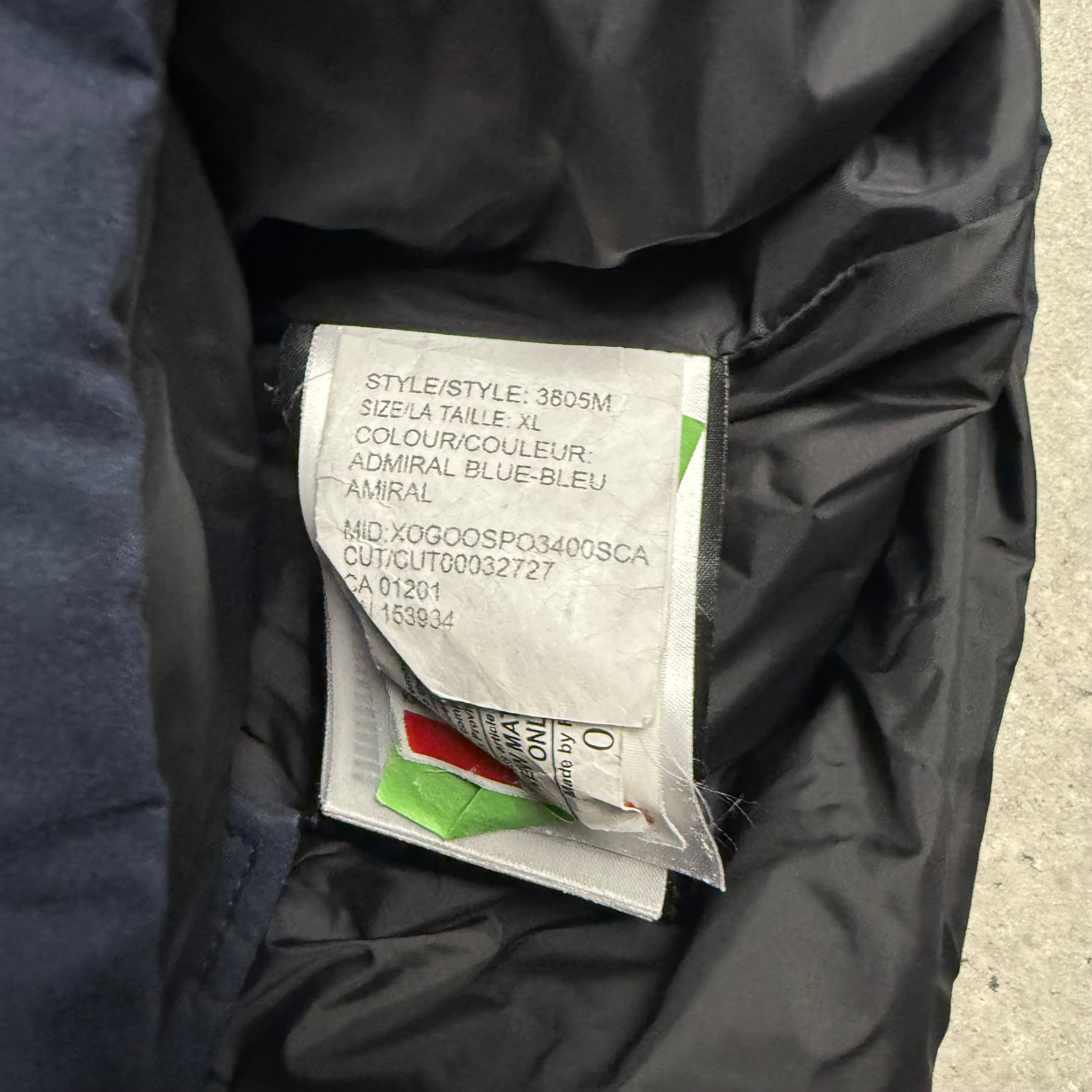 CANADA GOOSE CARSON PARKA NAVY - (XL)