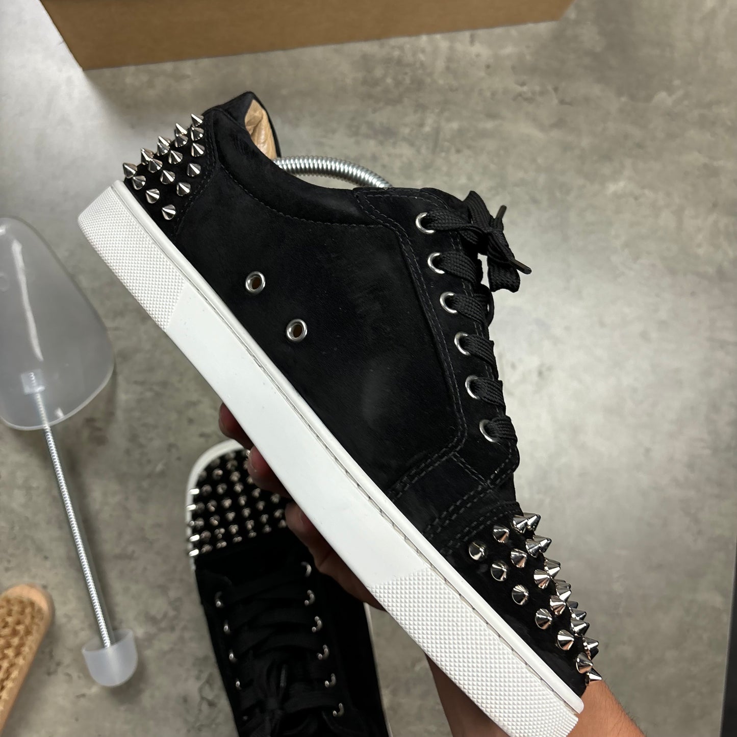 LOUBOUTIN LOW TRAINERS (FITS 9-10)