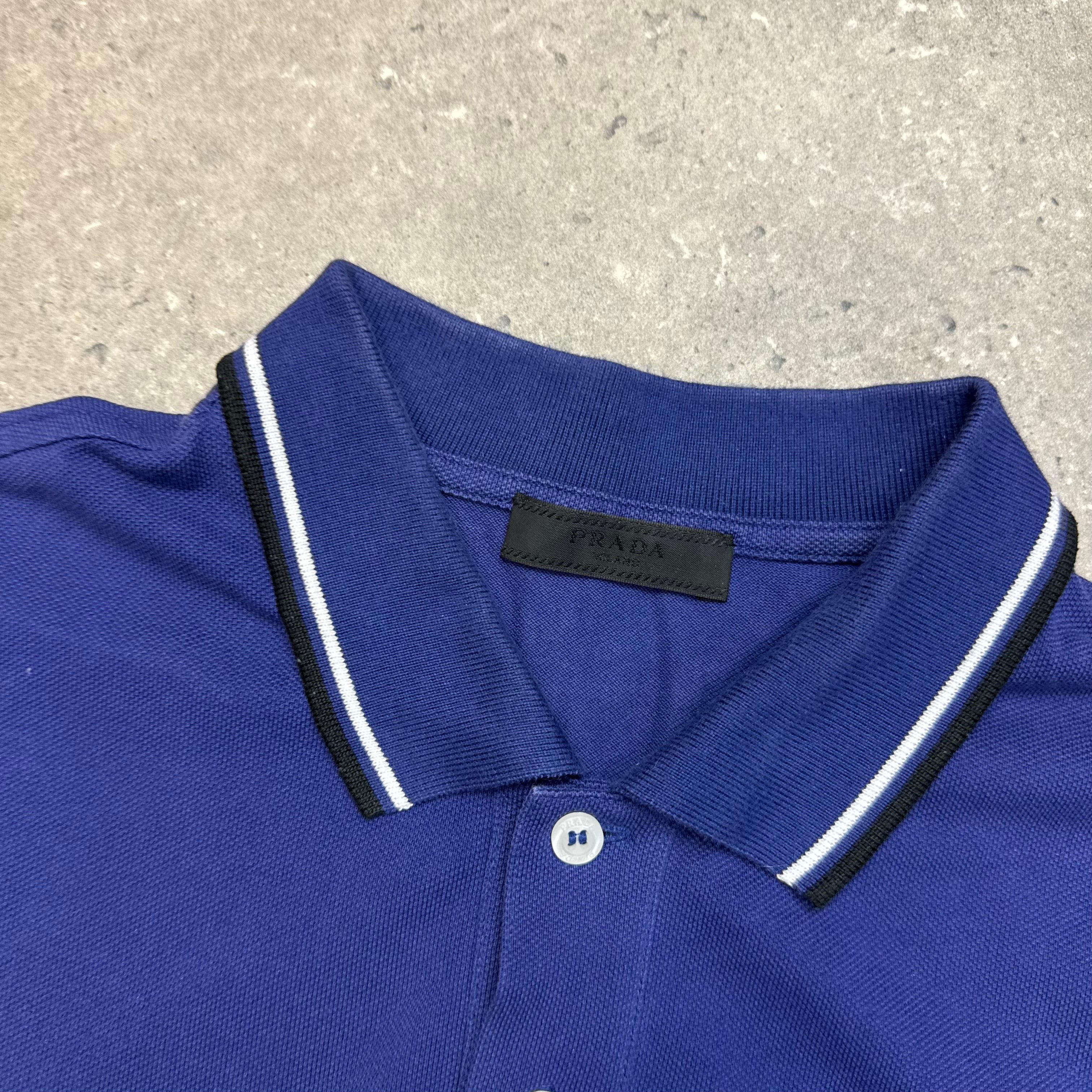 PRADA POLO T-SHIRT - (FITS S/M)