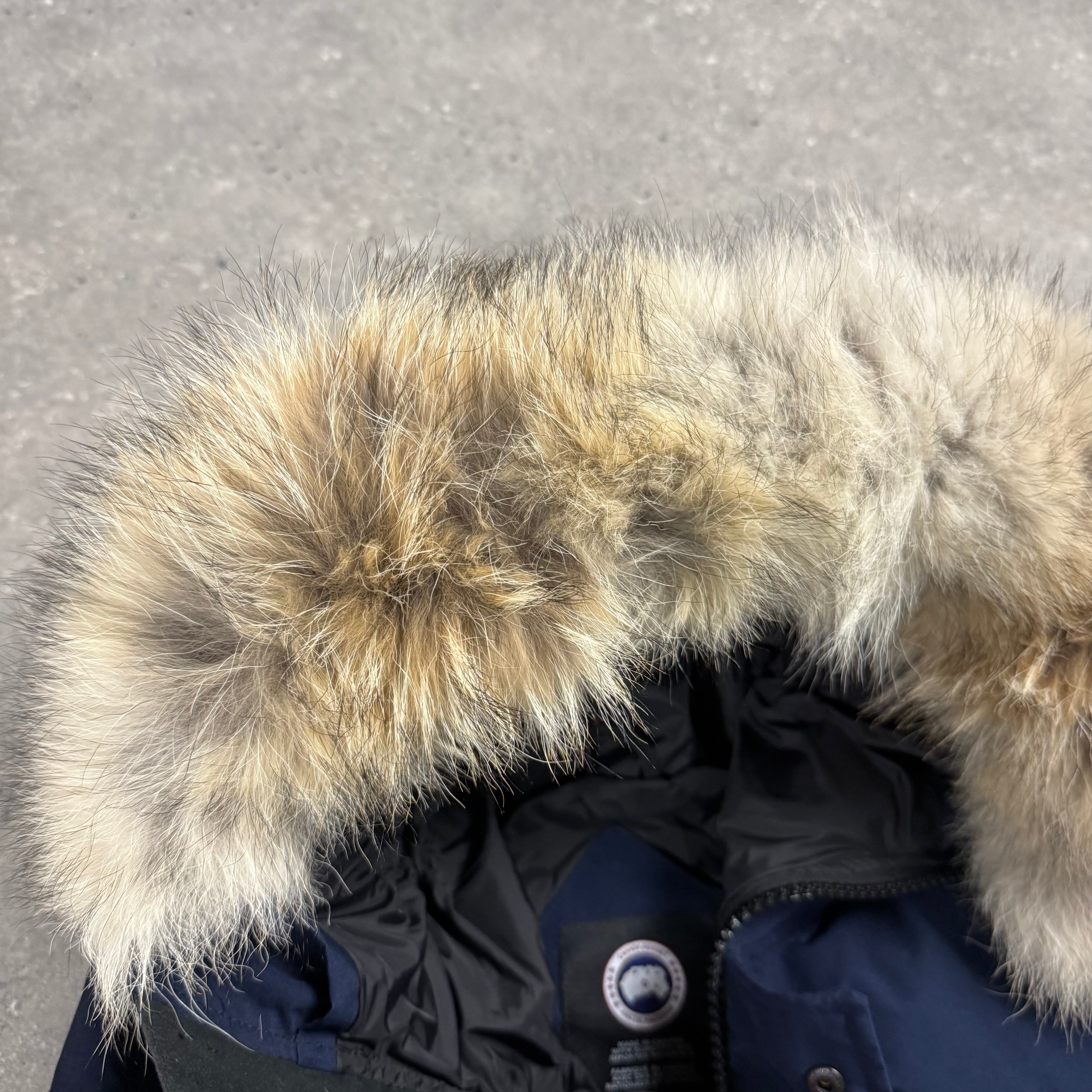 CANADA GOOSE CARSON PARKA ATLANTIC BLUE - (L)