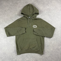 DIOR CD ICON HOODIE KHAKI - M (FITS S/M)
