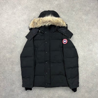 CANADA GOOSE WYNDHAM PARKA BLACK - (L)