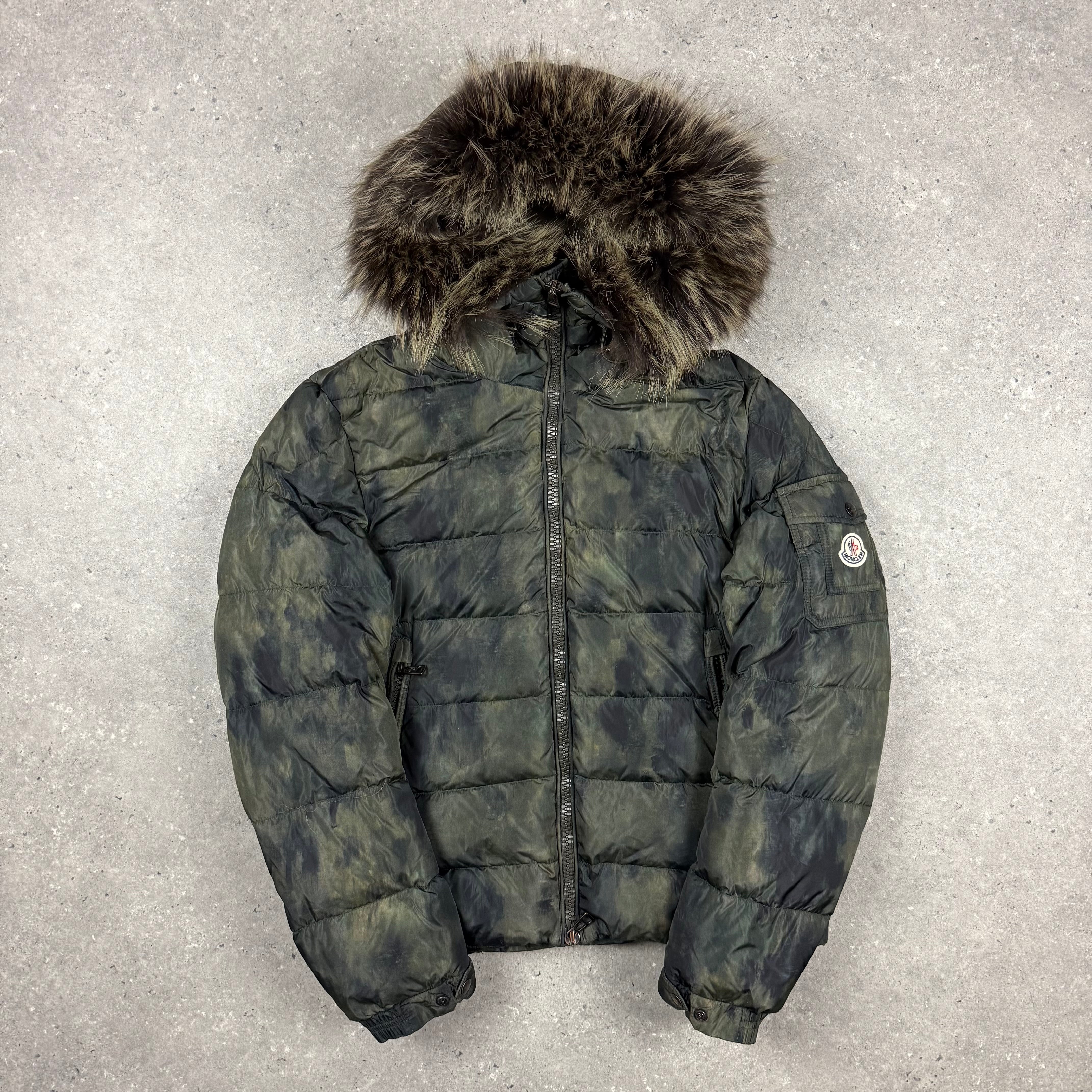 MONCLER BYRON JACKET KHAKI CAMO - 2 (S)