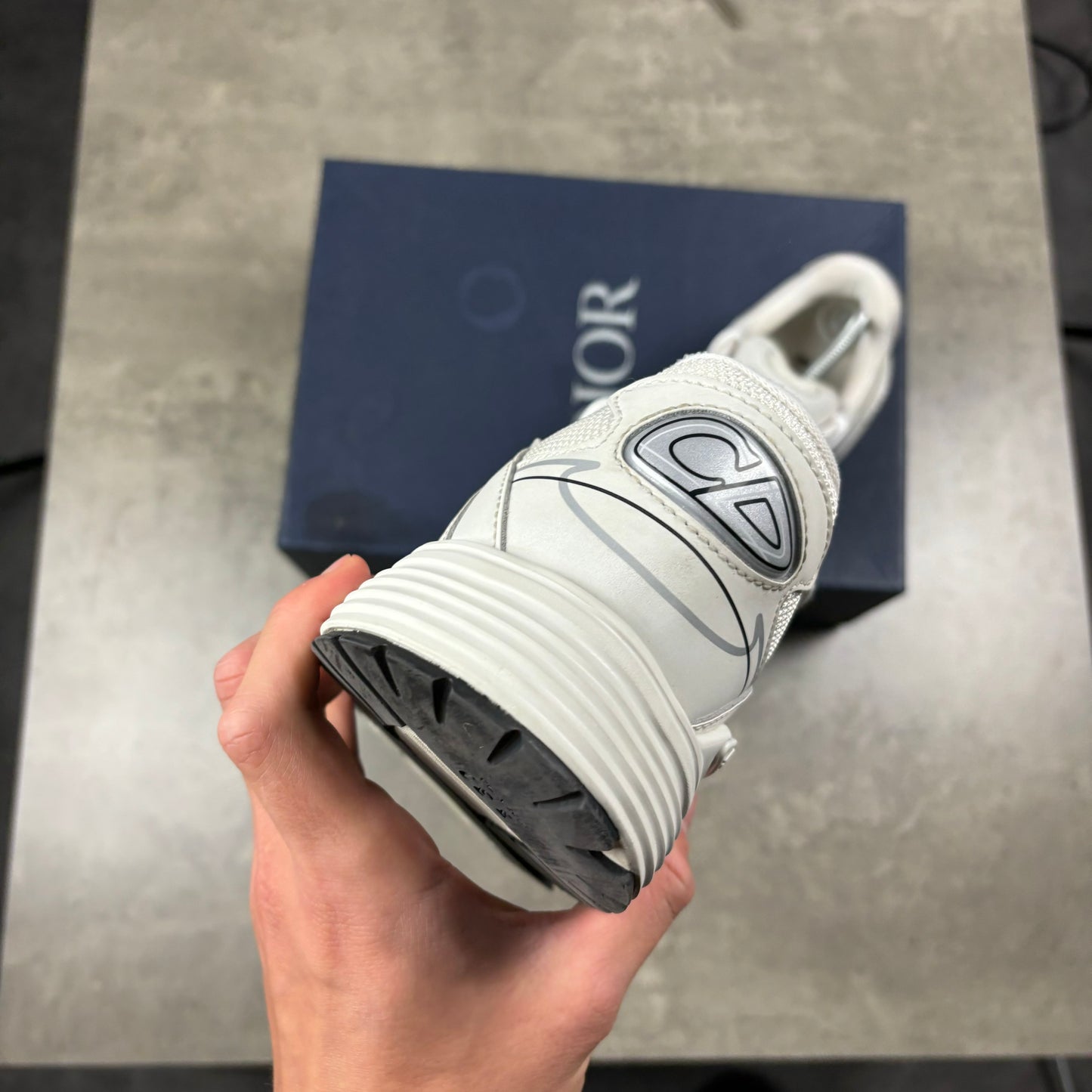 DIOR B30 TRAINERS - WHITE (FITS 7.5)