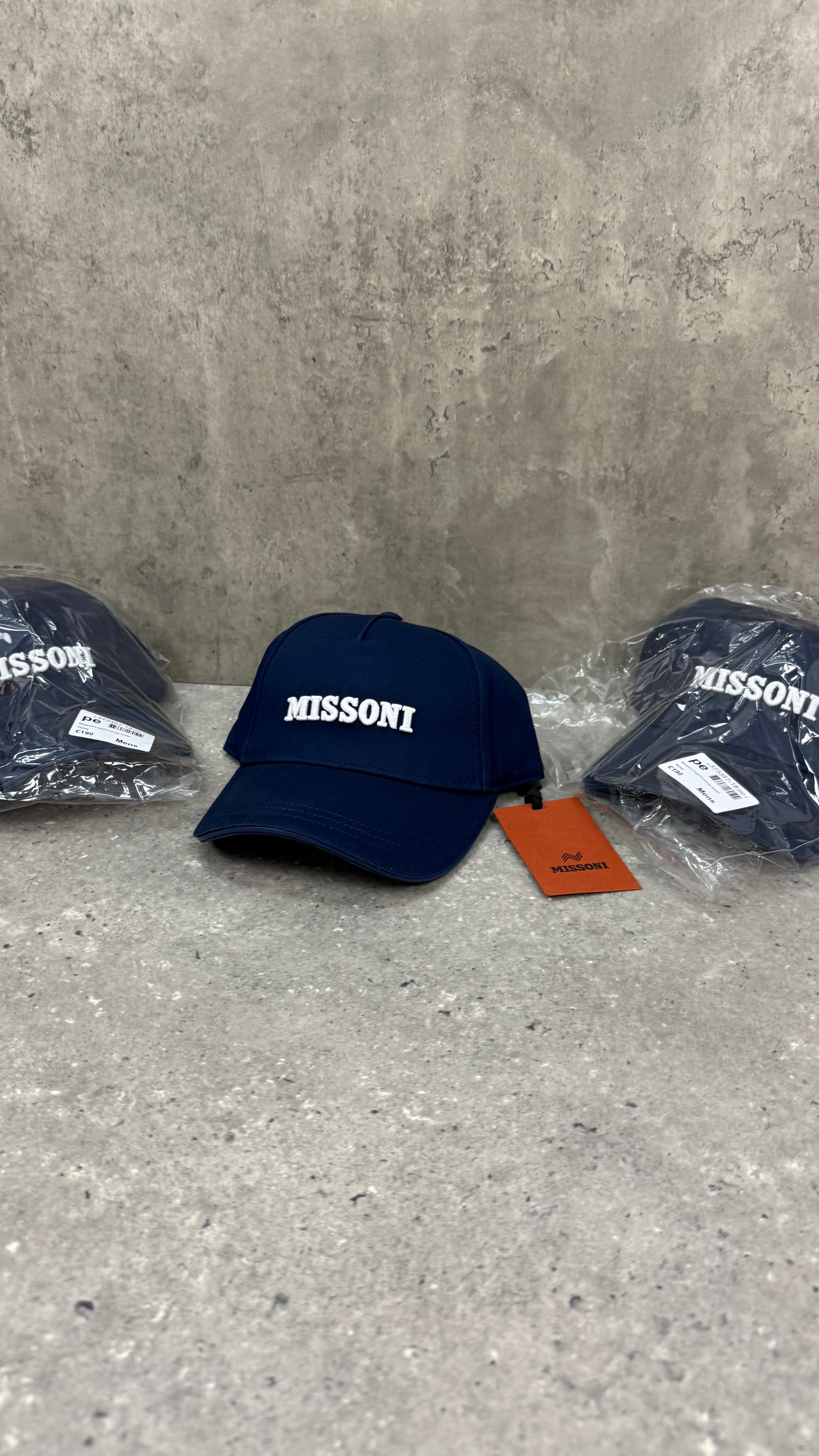 MISSONI NAVY CAP