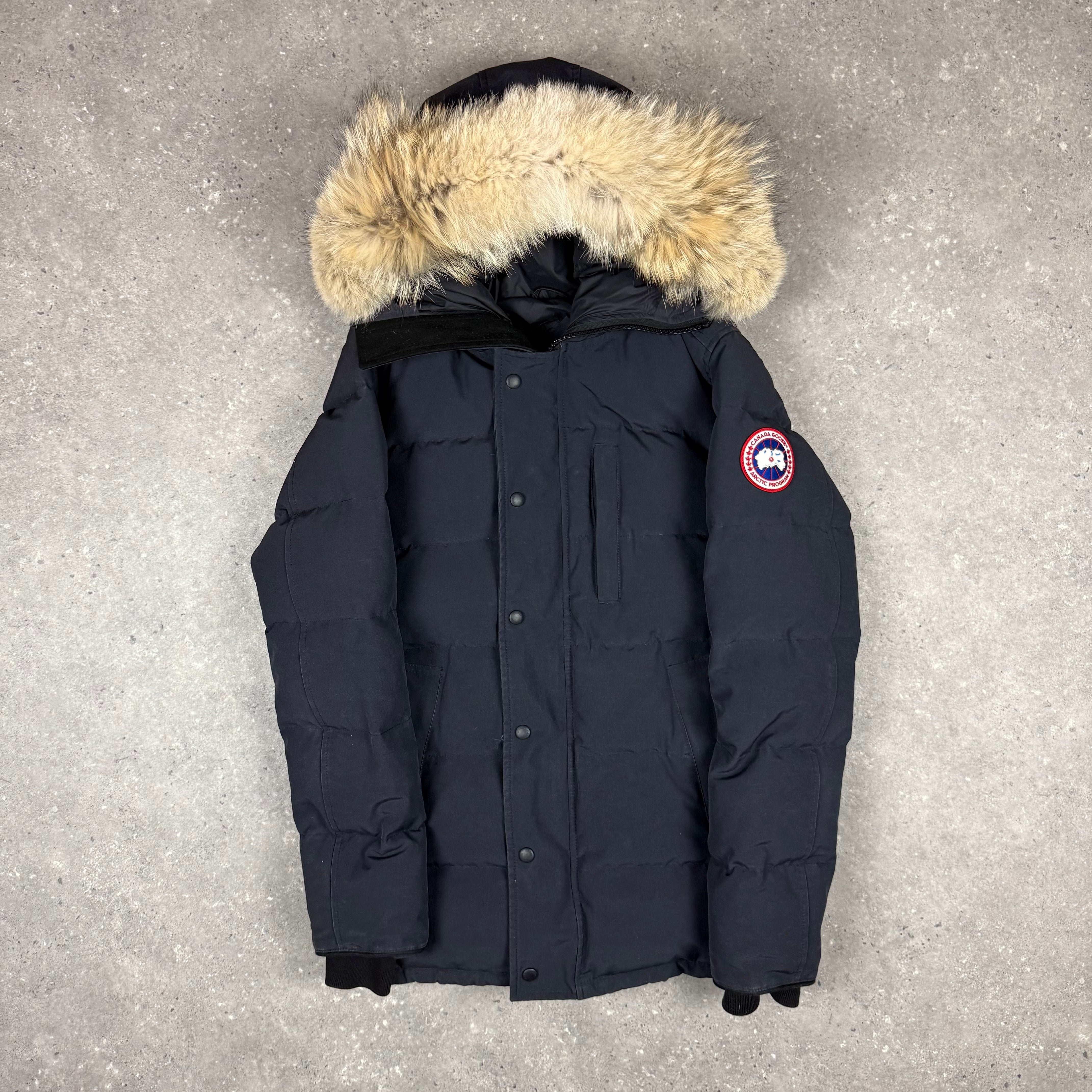 CANADA GOOSE CARSON PARKA NAVY - FUSION (S)