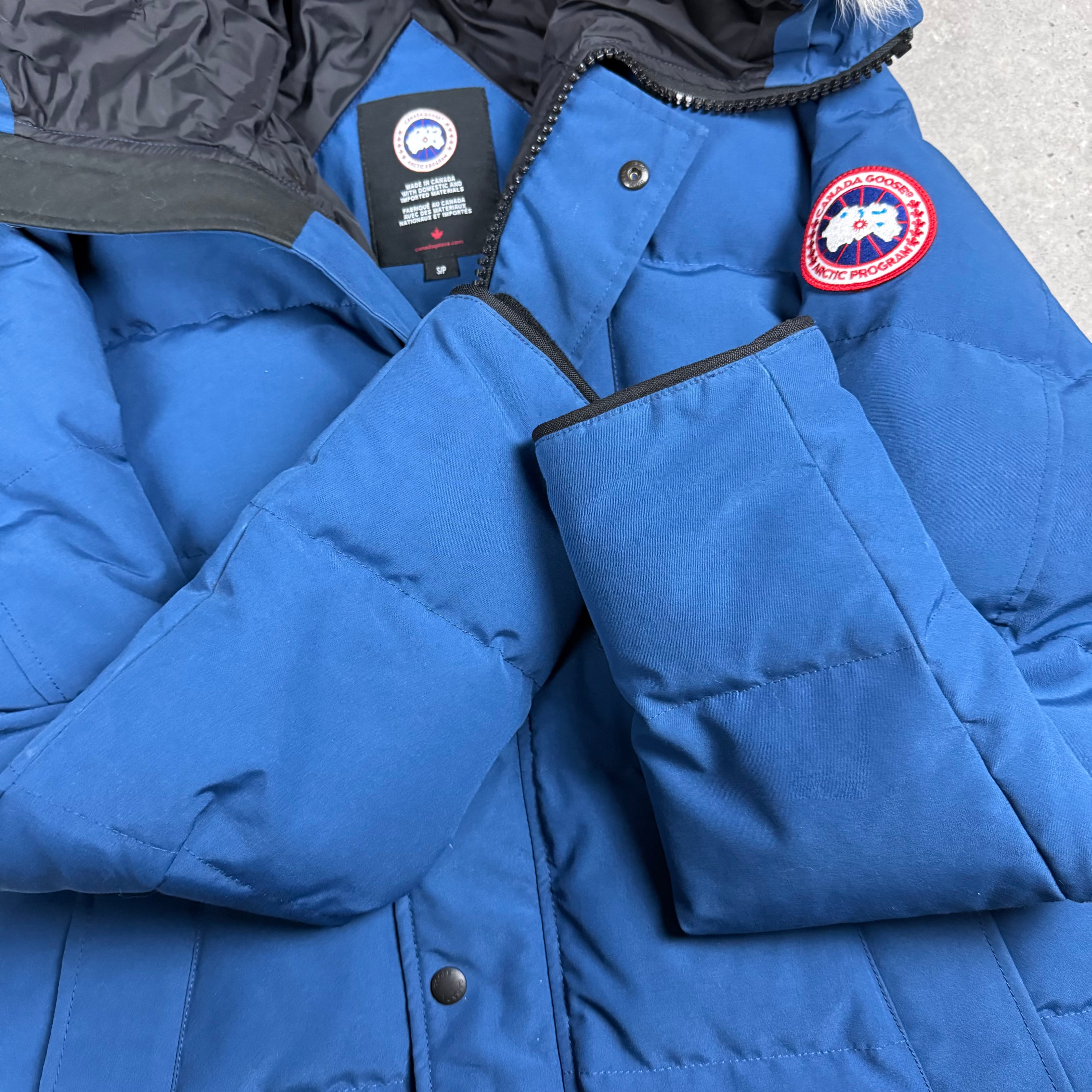CANADA GOOSE CARSON PARKA BLUE  - (S)