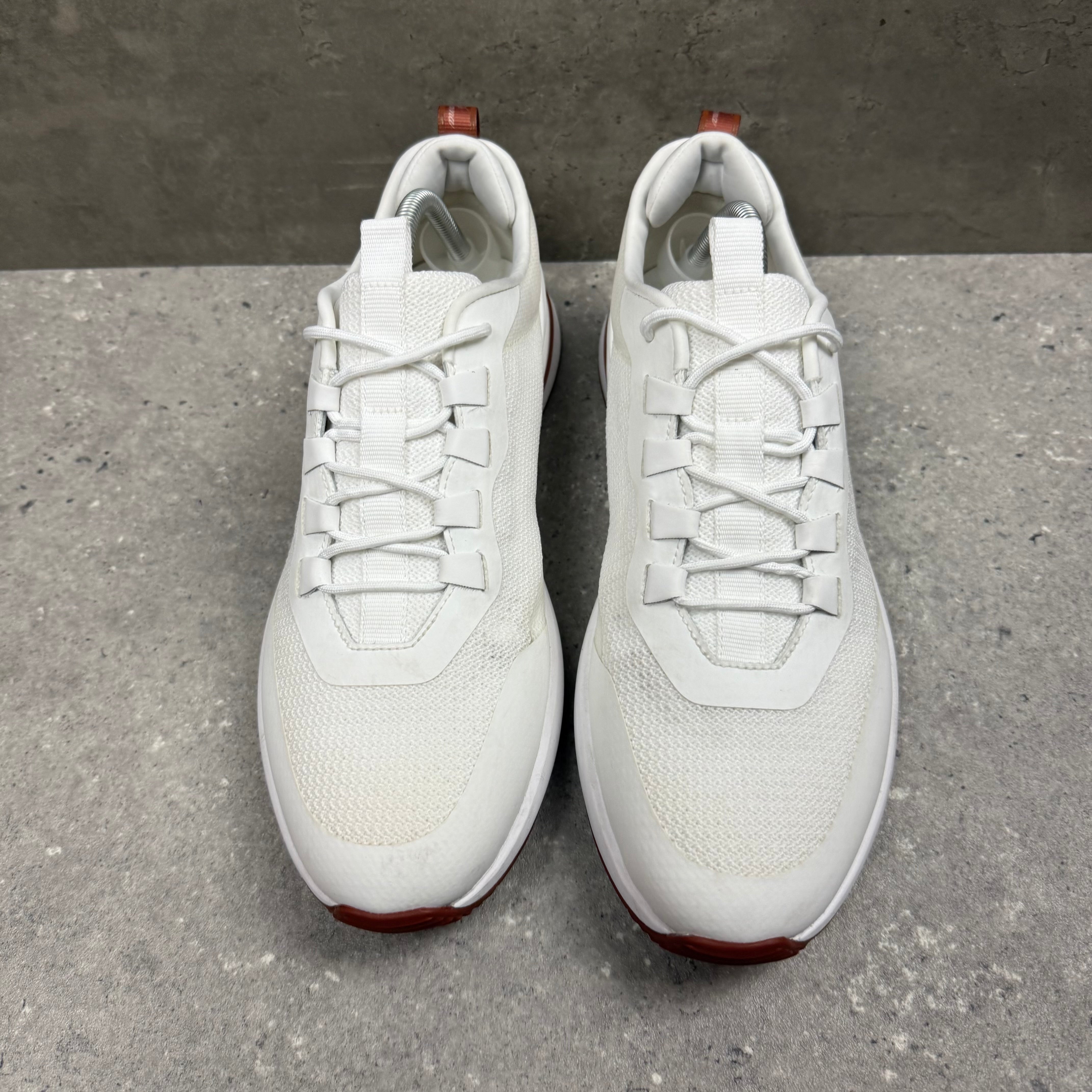 LORO PIANA WEEKEND WALK WHITE - (EU42.5 / UK8.5)