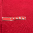 PRADA POLO T-SHIRT RED - (M)