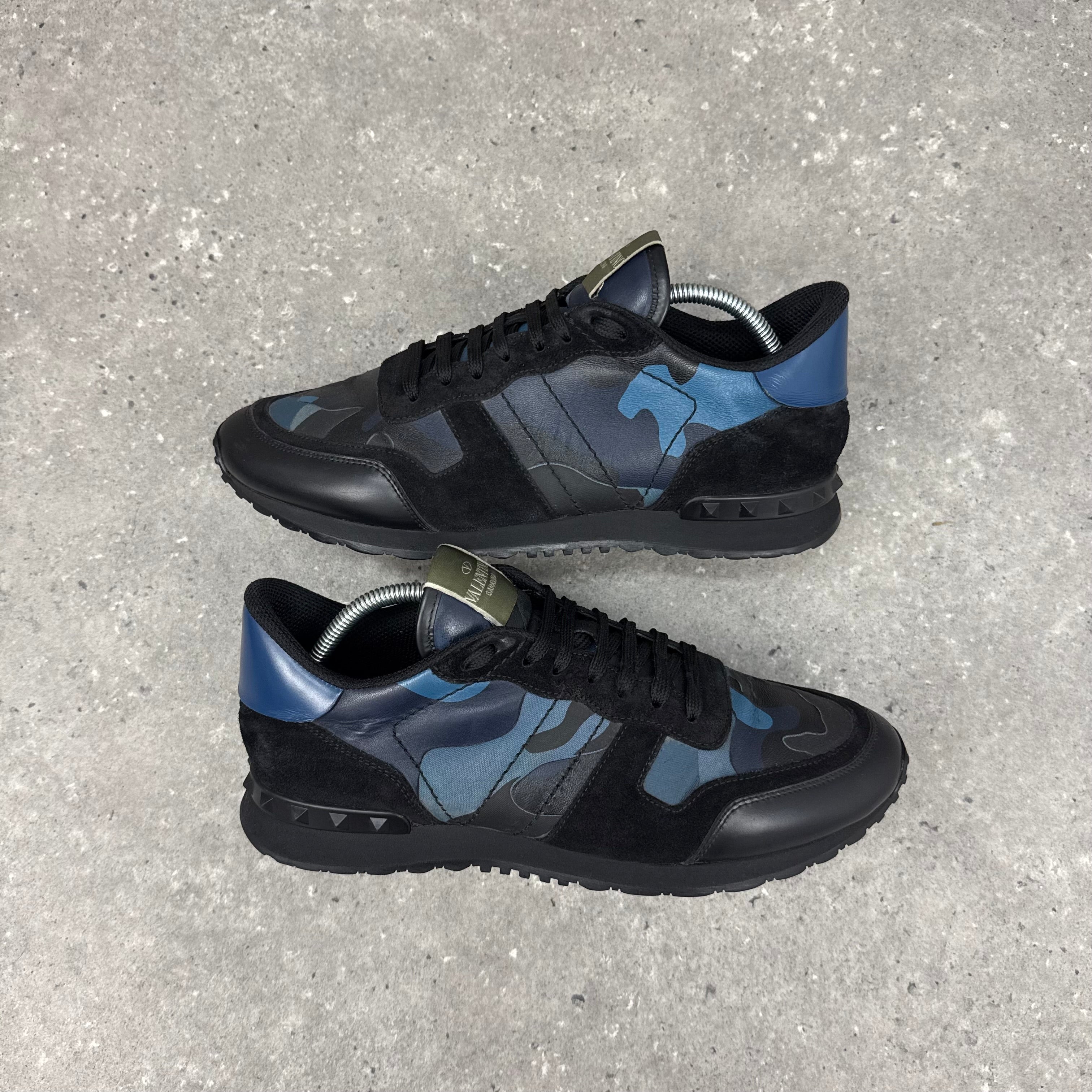 VALENTINO ROCKRUNNER BLUE - (EU42.5 / UK8.5)