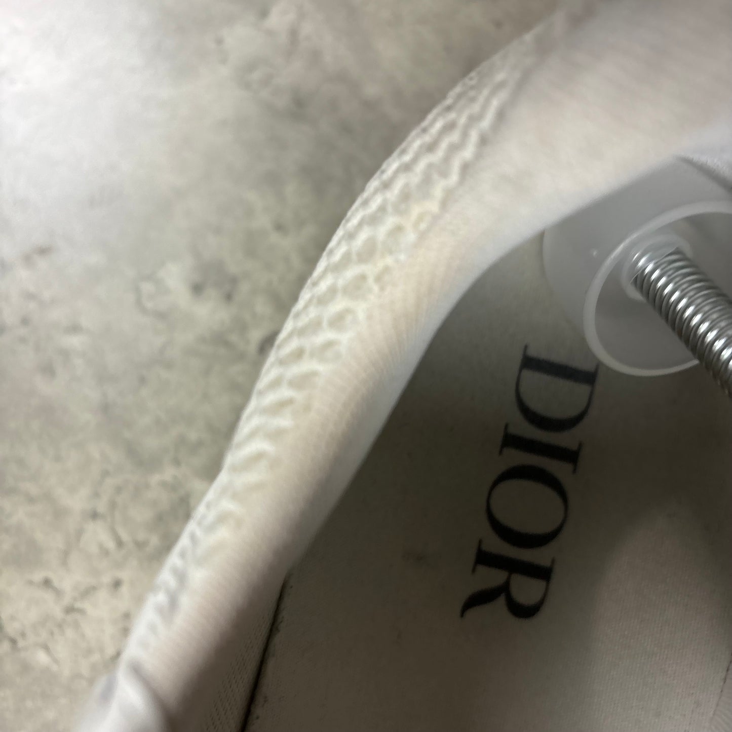 DIOR B22 TRAINERS - WHITE (FITS 11)