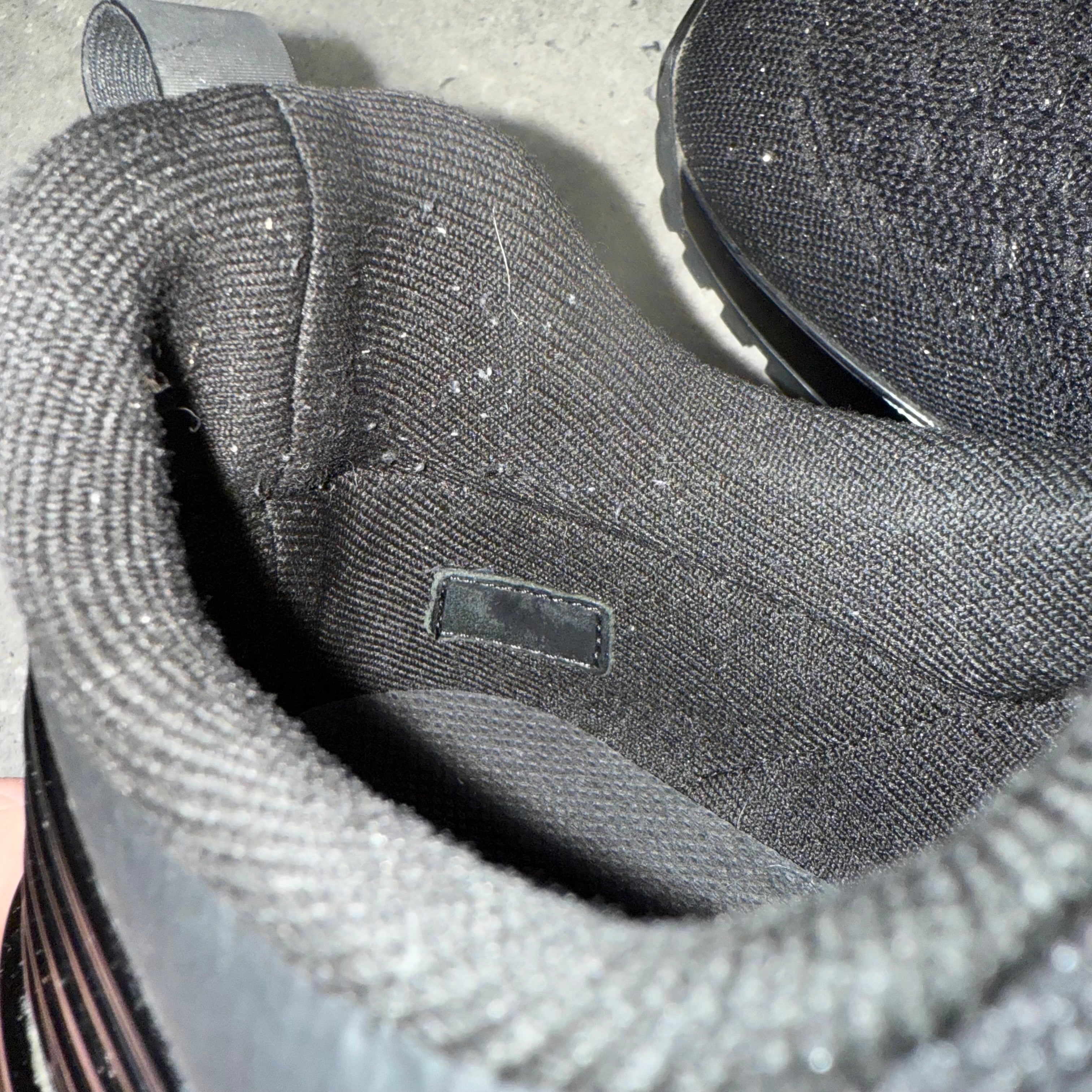 LOUIS VUITTON BLACK VNR - EU 43 (FITS UK 10)