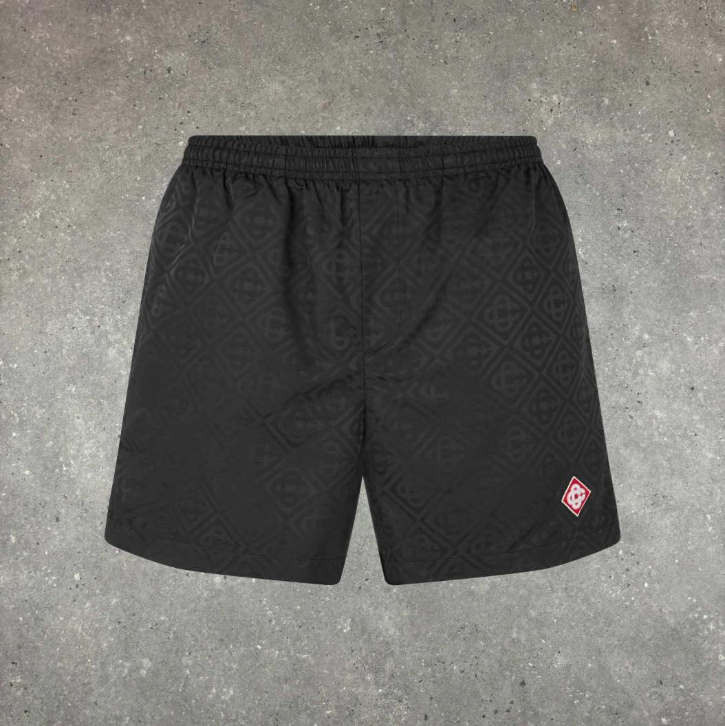 CASABLANCA JACQUARD SWIM SHORTS