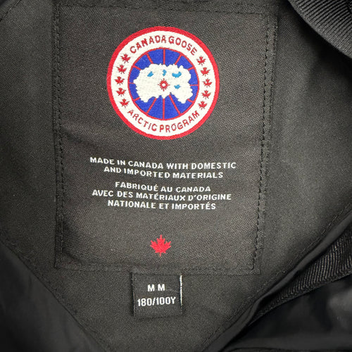 CANADA GOOSE MACMILLAN PARKA BLACK - (M)