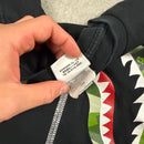 BAPE T-SHIRT BLACK - L (FITS S/M)