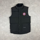 CANADA GOOSE GILET BLACK - (S)