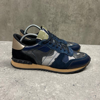 VALENTINO ROCKRUNNER NAVY - (EU42.5 / UK8.5)