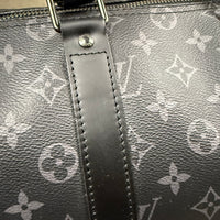 LOUIS VUITTON KEEPALL 45 DUFFLE BAG - BLACK ECLIPSE