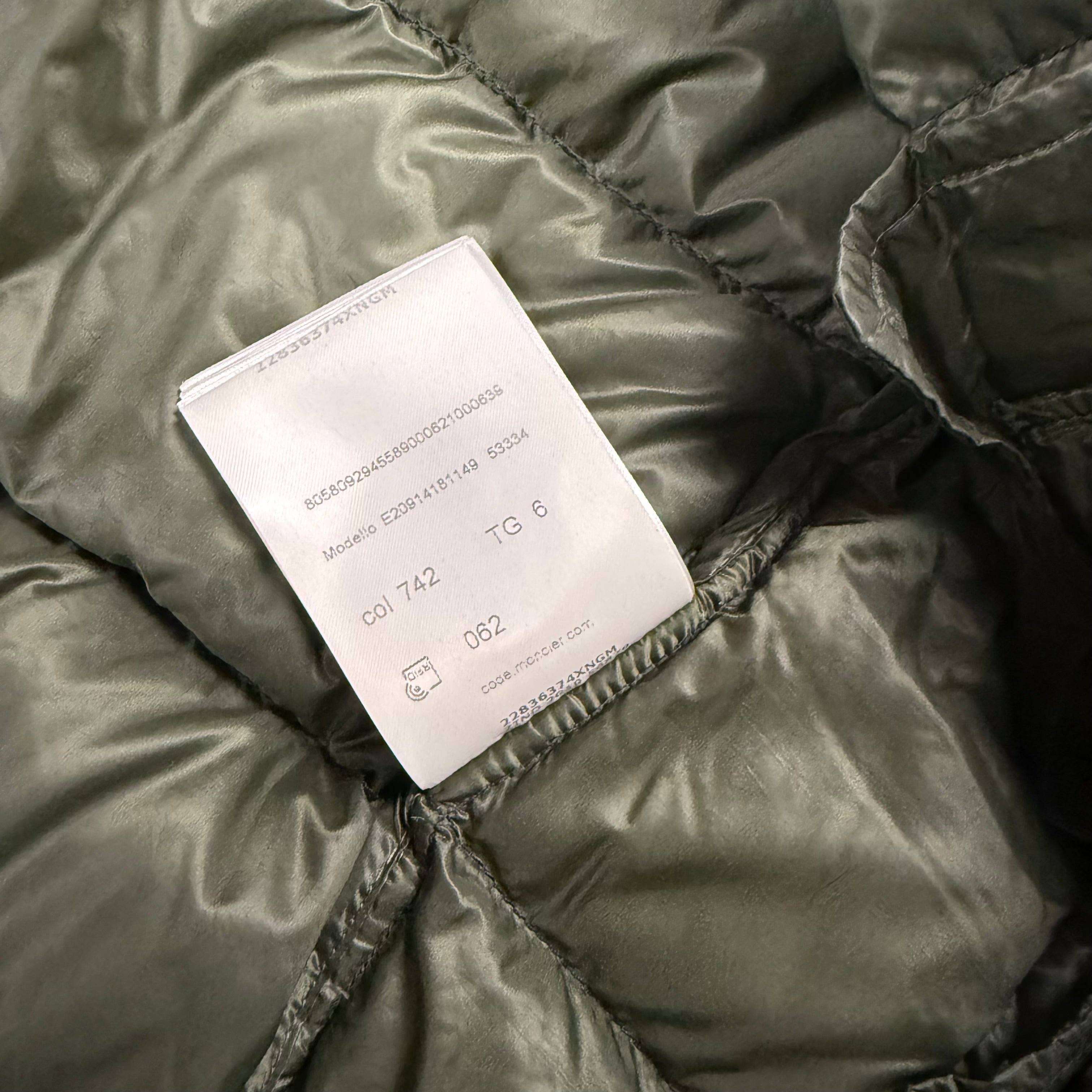MONCLER BRAMANT JACKET NAVY - 6 (XL)