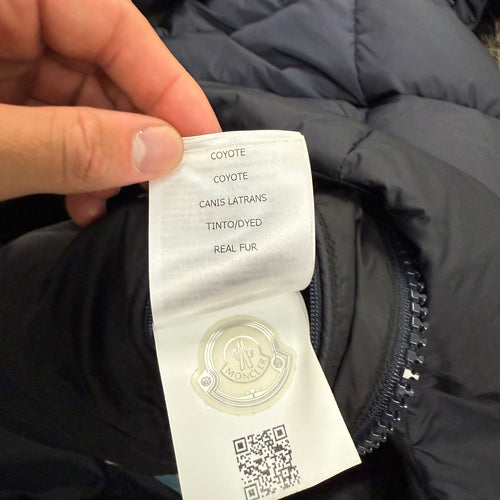 MONCLER MARQUE JACKET NAVY - SIZE 5 (FITS L)