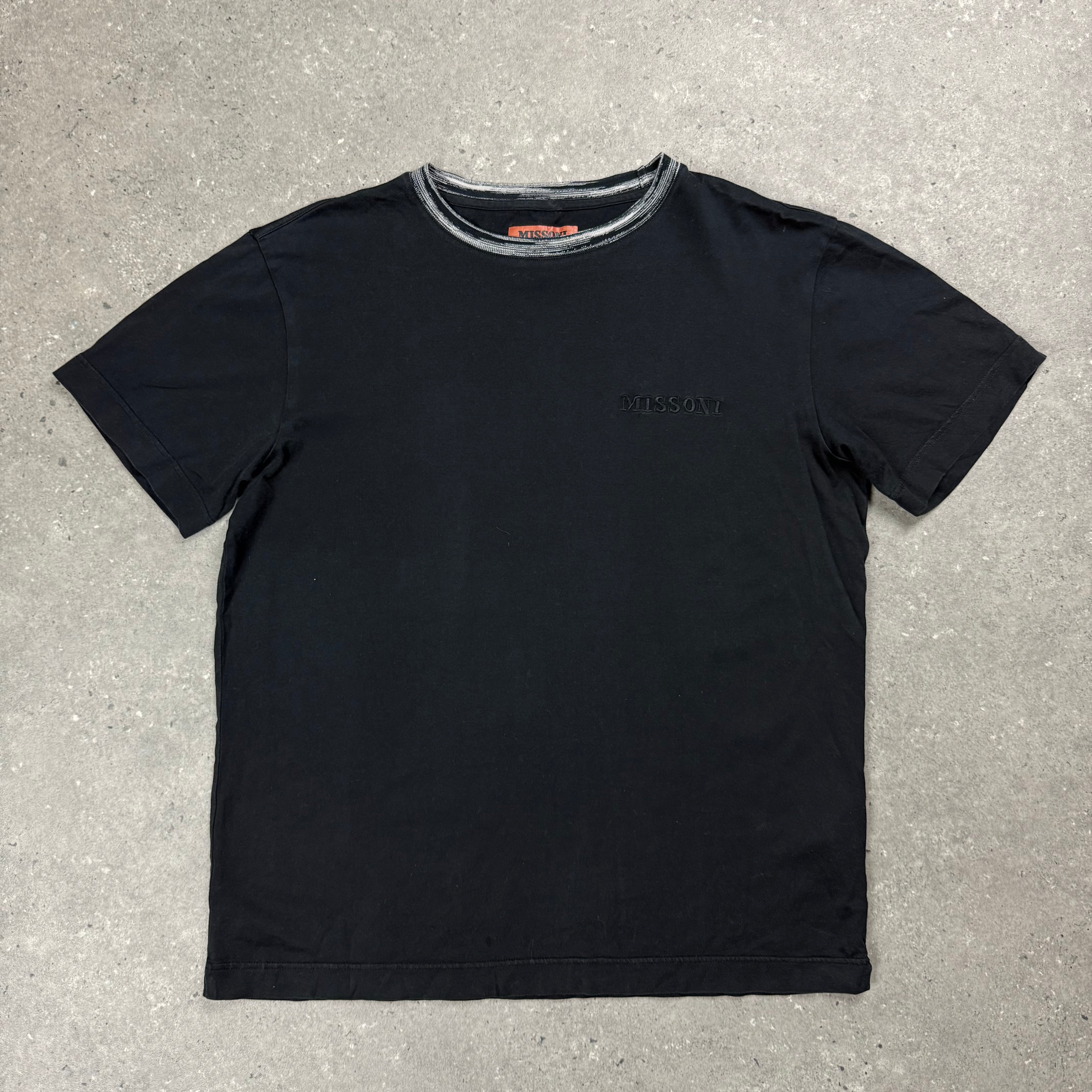 MISSONI T-SHIRT BLACK - (S)