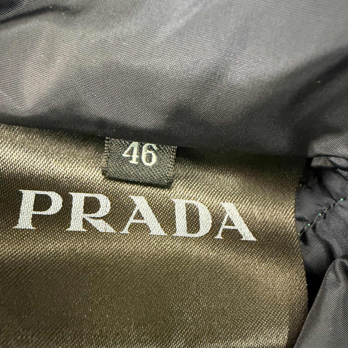 PRADA PUFFER JACKET GREEN - (S)