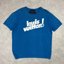 LOUIS VUITTON BLUE T-SHIRT - (L)
