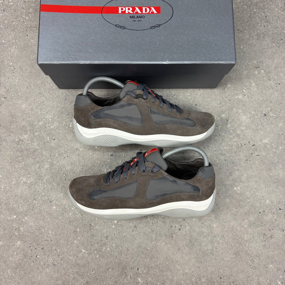 PRADA AMERICAN CUPS BROWN - (FITS UK6.5)