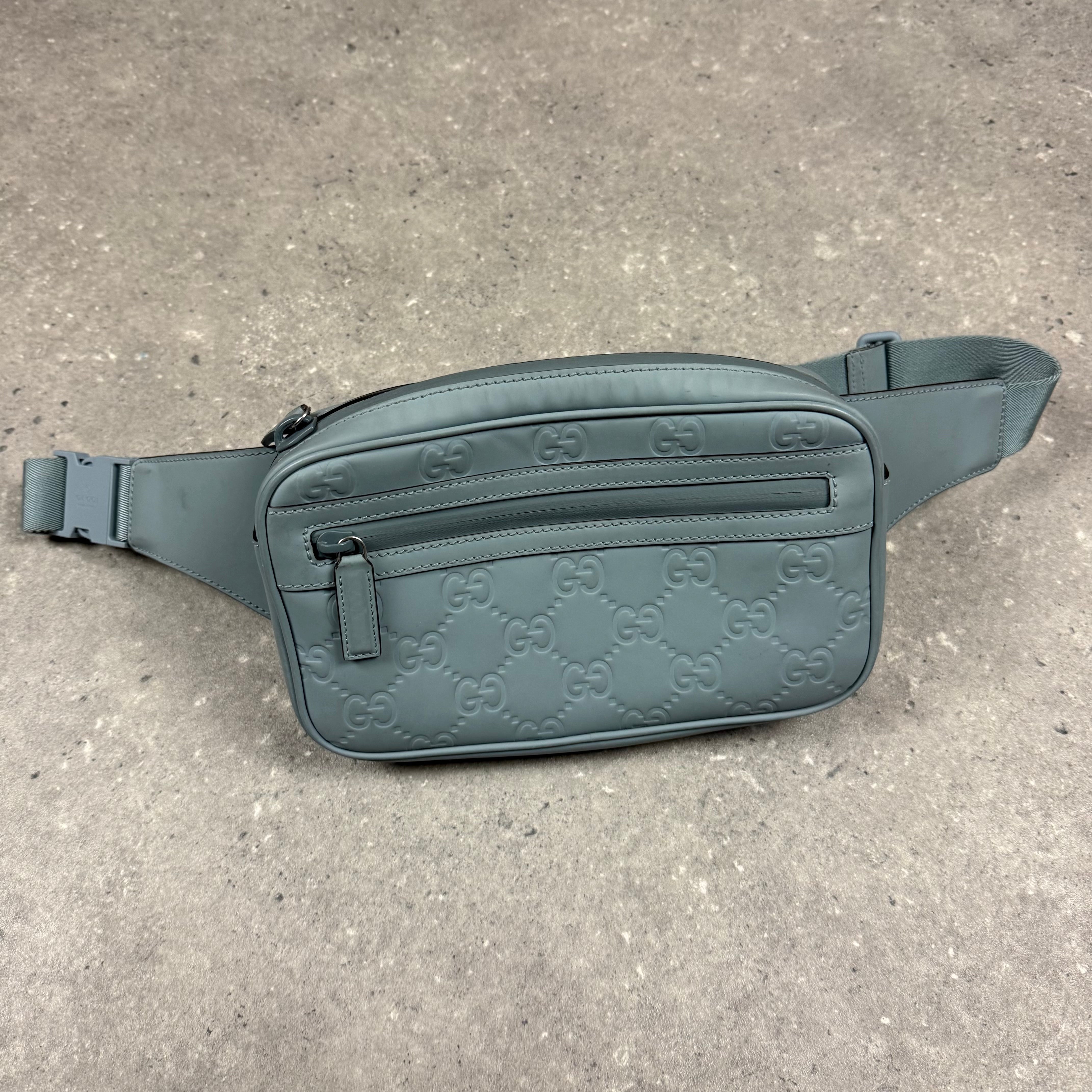 GUCCI BELT BAG - BABY BLUE