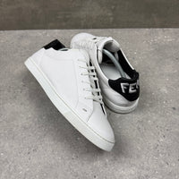 FENDI WHITE TRAINERS - (EU42.5 / UK8.5)