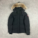 CANADA GOOSE WYNDHAM PARKA BLACK - (S)