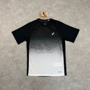 ASICS ROAD FADE T-SHIRT - BLACK / CREAM