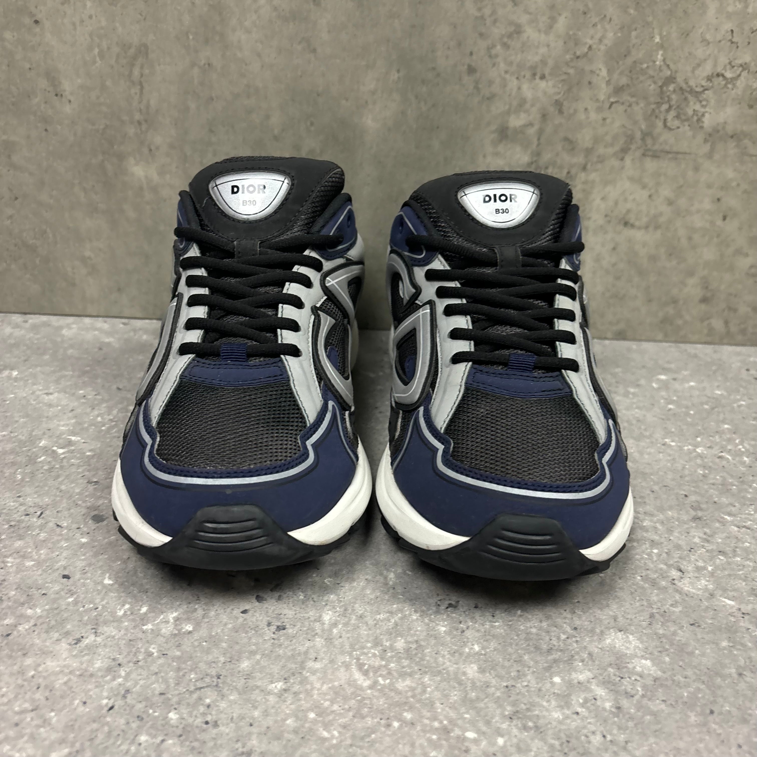 DIOR B30 NAVY / BLACK - (EU43 / UK9)