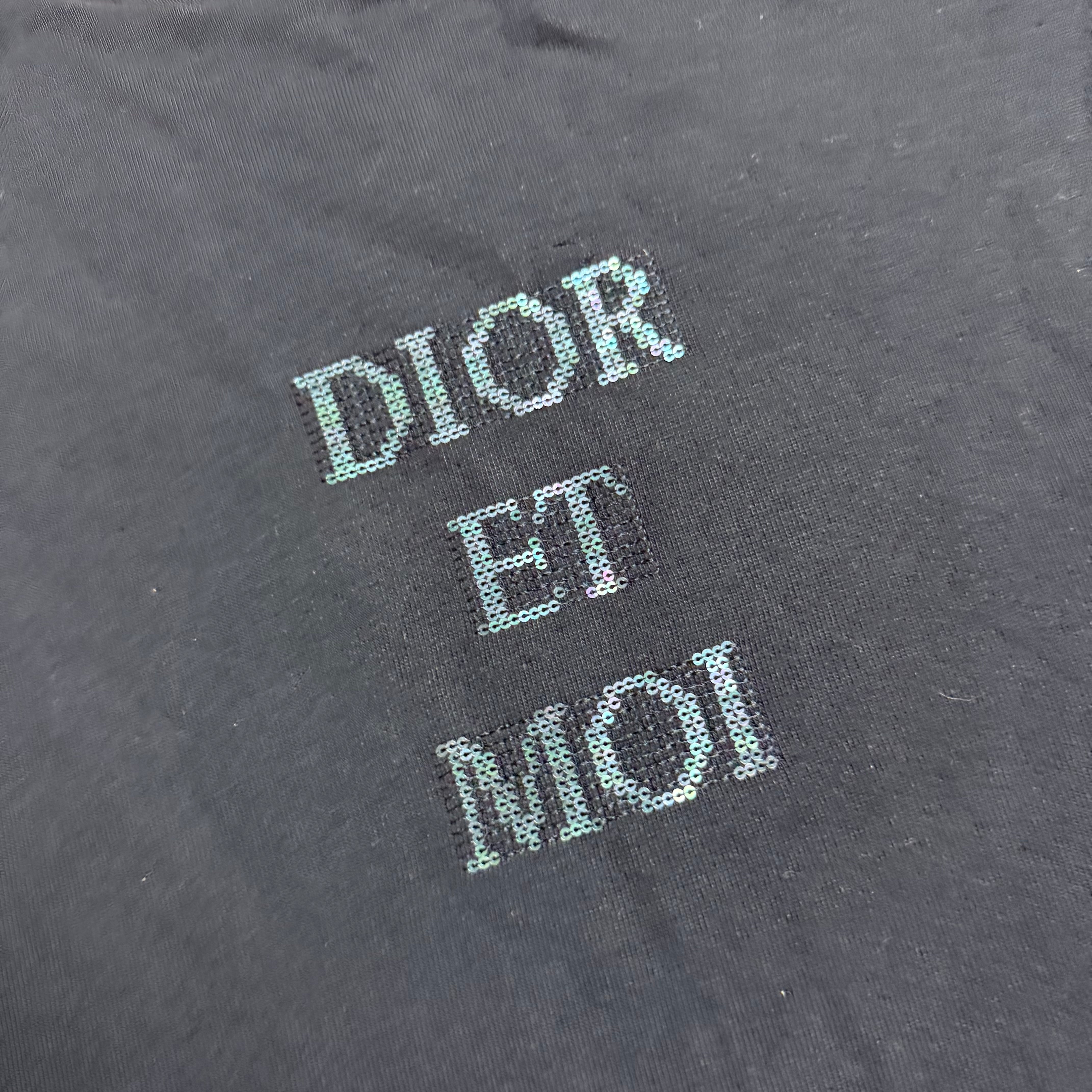 DIOR ET MOI T-SHIRT BLACK - (M)