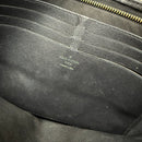 LOUIS VUITTON POCHETTE CLUTCH BAG - GREY / BLACK