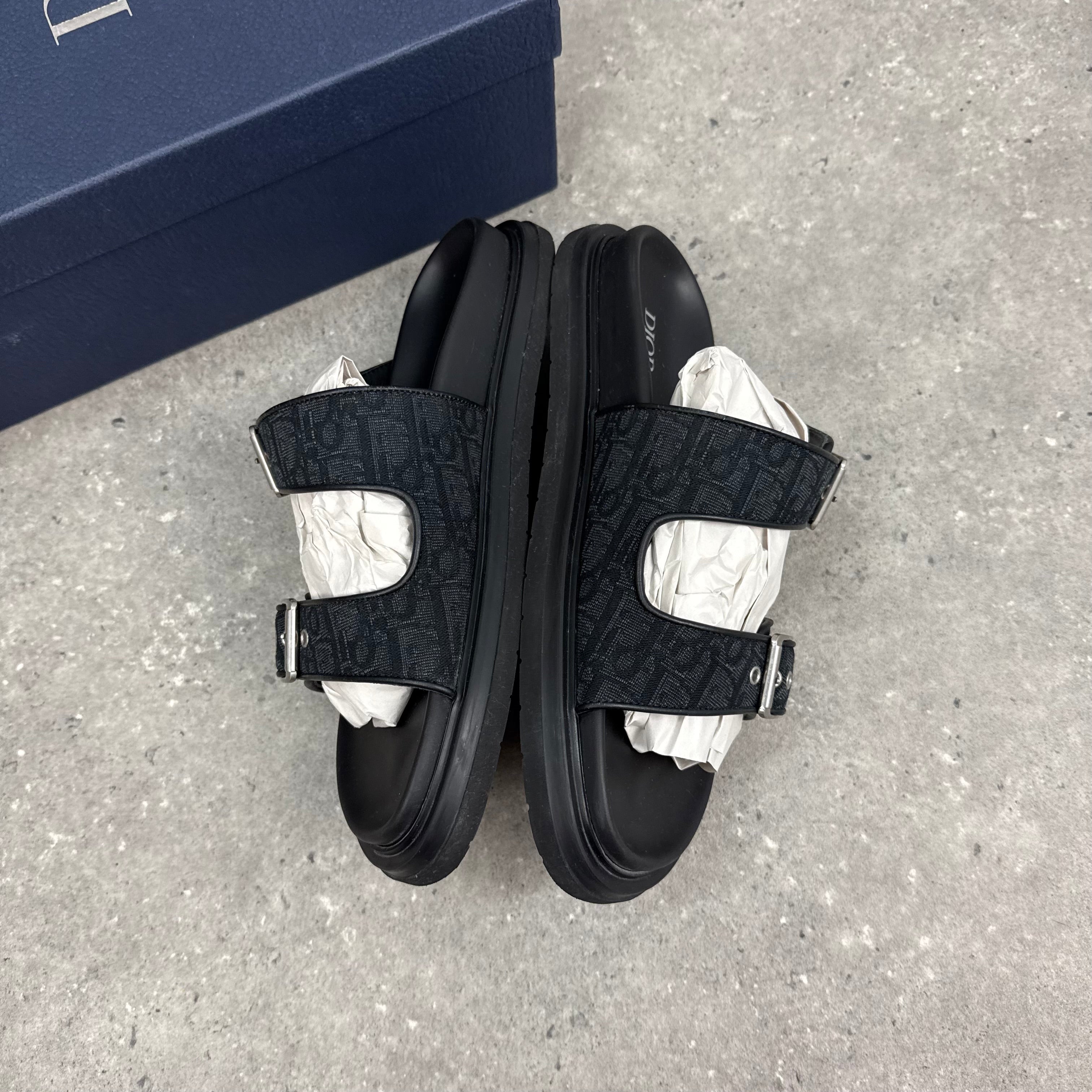 DIOR OBLIQUE SANDALS - (EU41.5 / UK7.5)