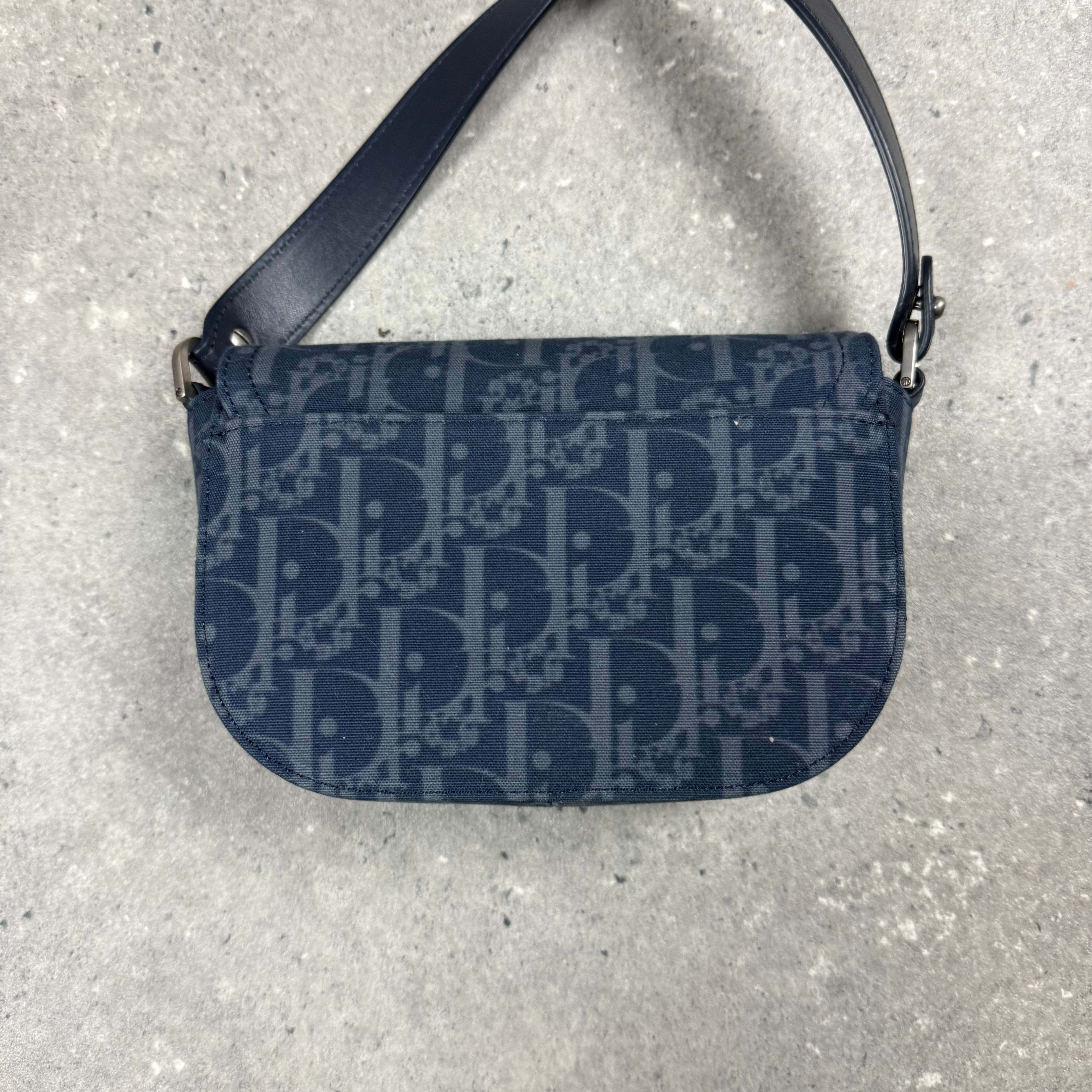 DIOR x DENIM TEARS SADDLE SHOULDER BAG