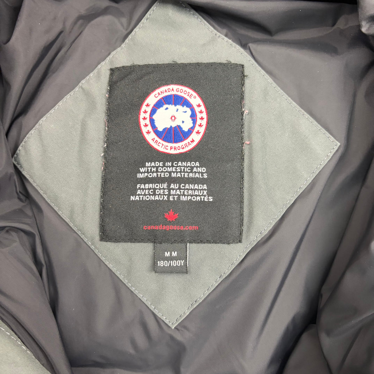 CANADA GOOSE CARSON PARKA GREY  - (M)