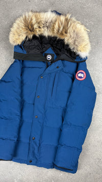 CANADA GOOSE CARSON PARKA BLUE  - (S)