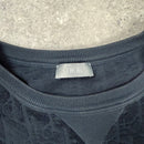 DIOR TOWEL T-SHIRT NAVY - (L)