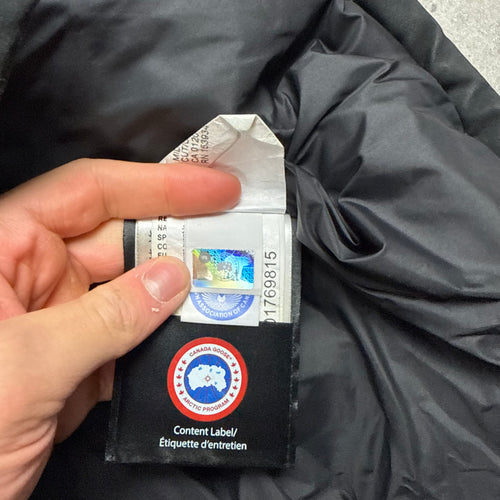 CANADA GOOSE CARSON PARKA BLACK - (M)