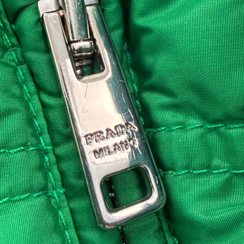 PRADA PUFFER JACKET GREEN - (S)
