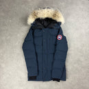 CANADA GOOSE CARSON PARKA NAVY - (S)